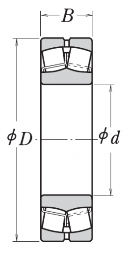 21307 CDE4S11C3 NSK подшипник