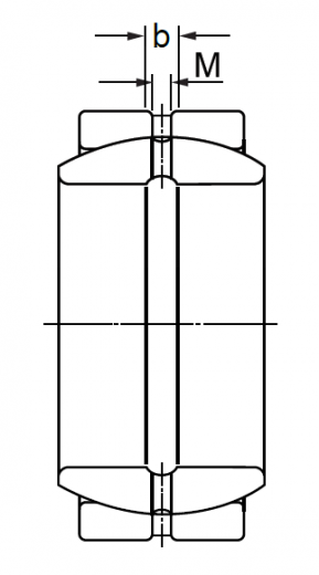 Шарнирный подшипник (GE) GEZ 200 ES